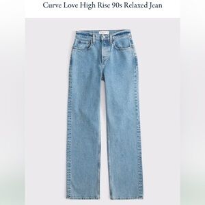 Curve Love 90s High Rise Relaxed Jean